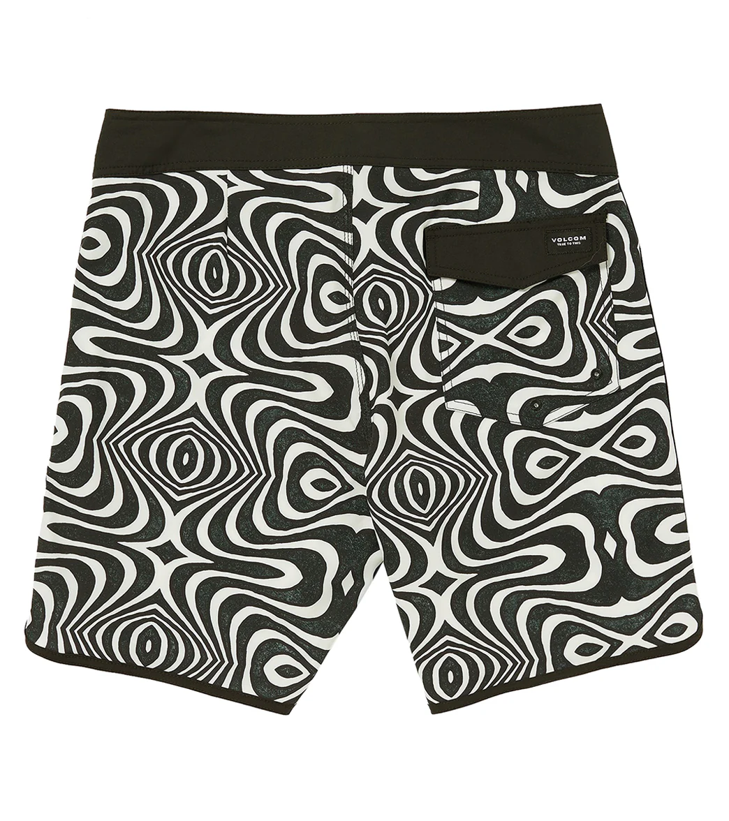 Volcom Men's 19" Lido Print Scallop Mod Board Shorts - Image 4