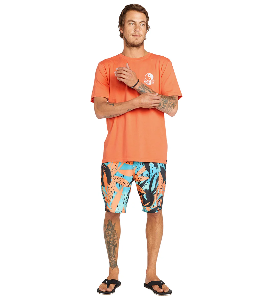 Volcom Men's 19" Waterside Floral Stoney Board Shorts - Image 10