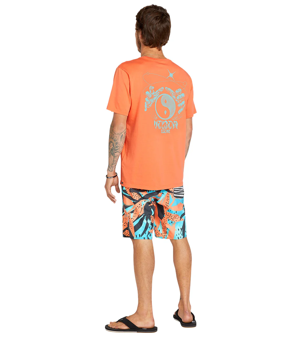 Volcom Men's 19" Waterside Floral Stoney Board Shorts - Image 11