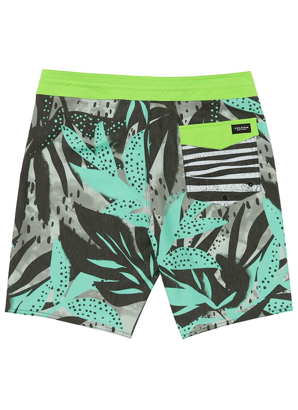 Volcom Men's 19" Waterside Floral Stoney Board Shorts - Image 4