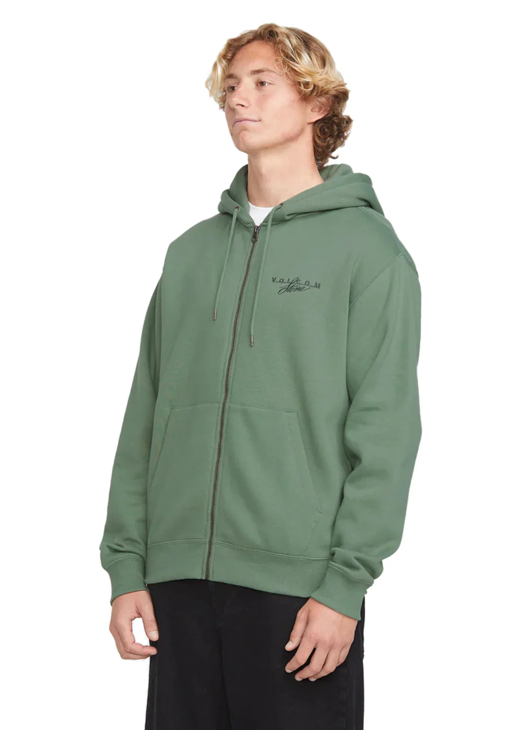 Volcom Men's Calmstone Zip Hoddie - Image 4
