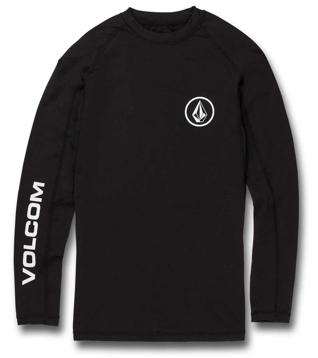 Volcom Men's Lido Solid LS Rashguard - Image 4