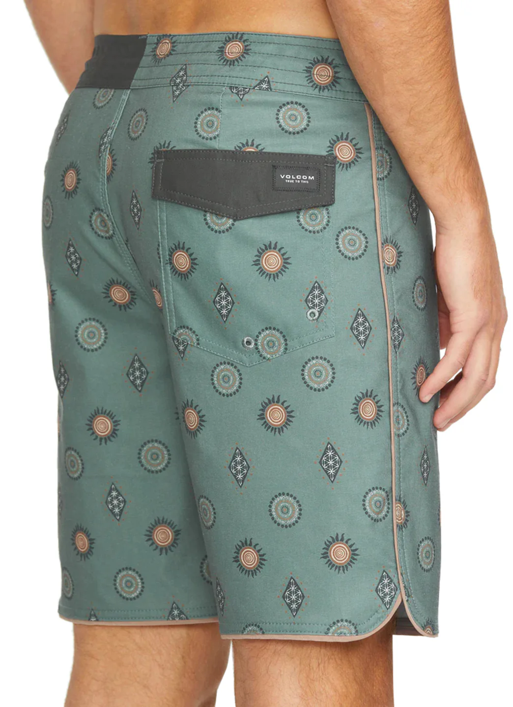 Volcom Men's Print Mister Fib Scallop Stoney 19" Board Shorts - Image 6