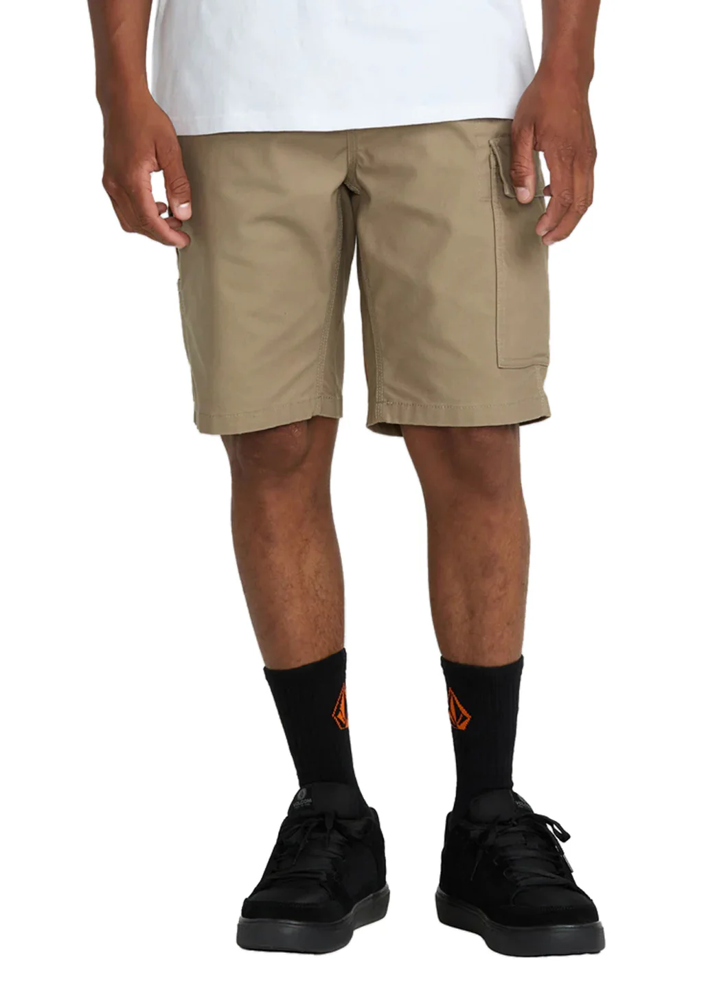 Volcom Men's Solid Caliper II Relaxed Cargo Work Short - Image 2