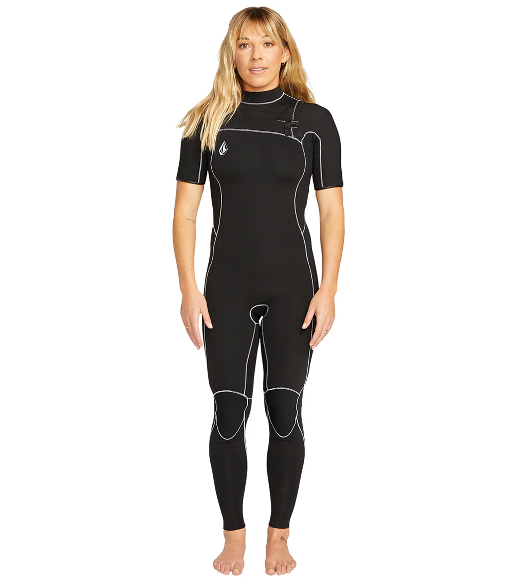 Volcom Women's 2Mm Chest Zip Fullsuit Wetsuit - Image 7