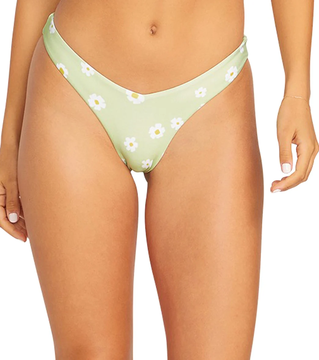 Volcom Women's Like Daisy Cheeky Bikini Bottom - Image 7