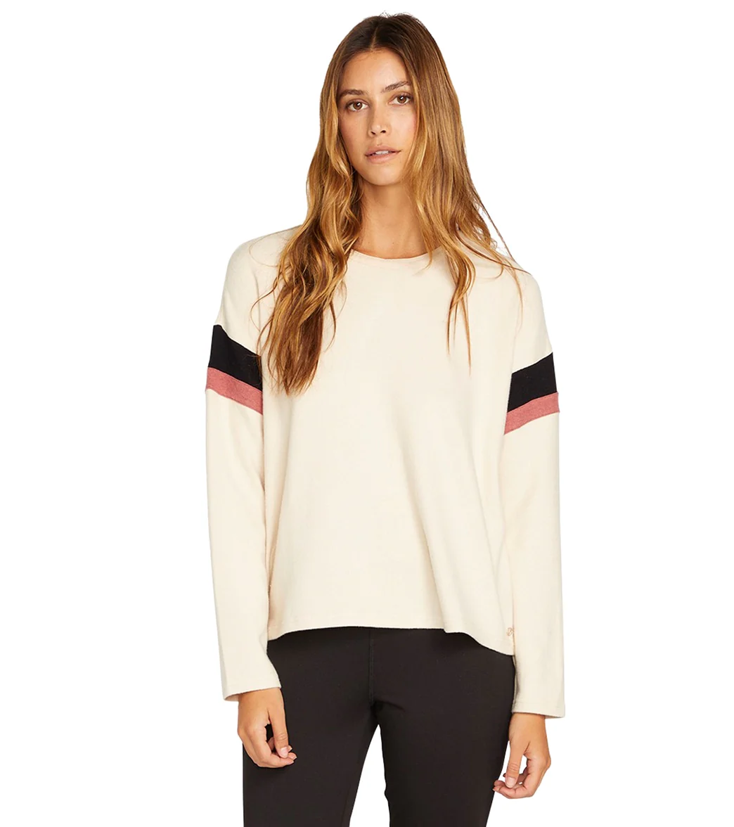 Volcom Women's Lil Fleece Crew Pullover - Image 5