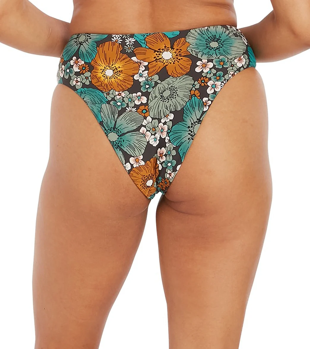 Volcom Women's Nothing Bud Love Vneck Bikini Bottom - Image 4