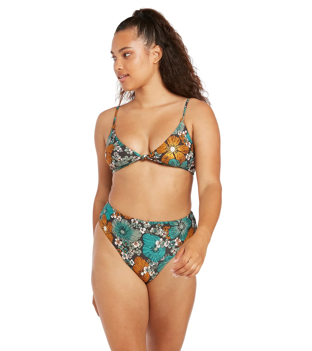 Volcom Women's Nothing Bud Love Vneck Bikini Bottom - Image 5