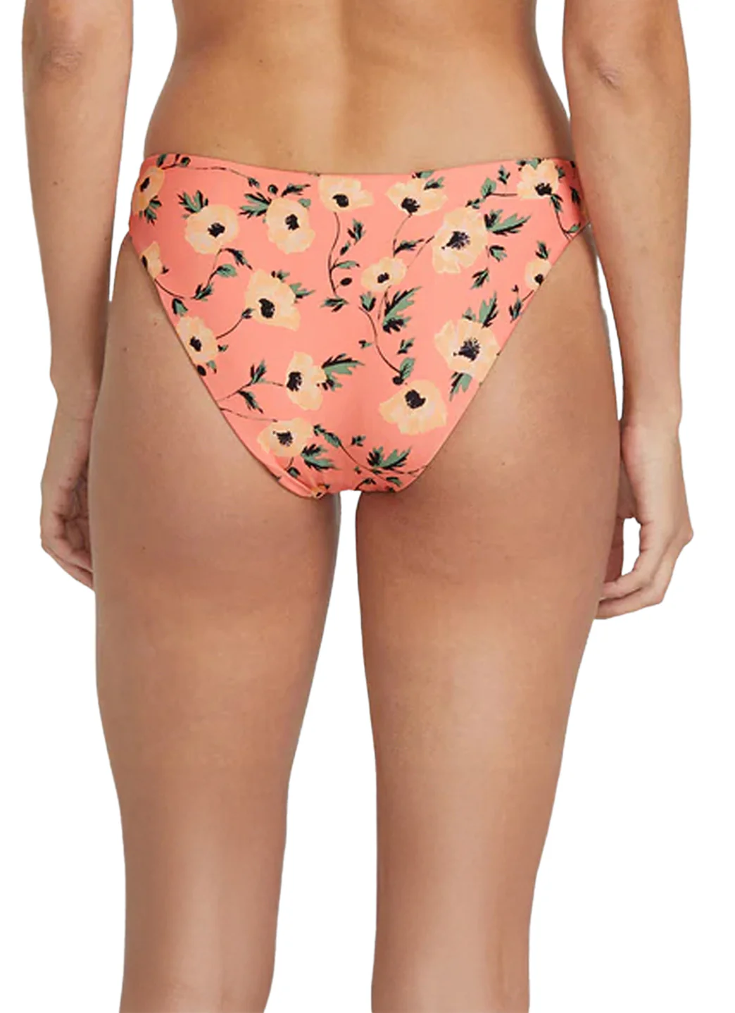 Volcom Women's Print Call Me Big Poppy Cheeky Bikini Bottom - Image 5
