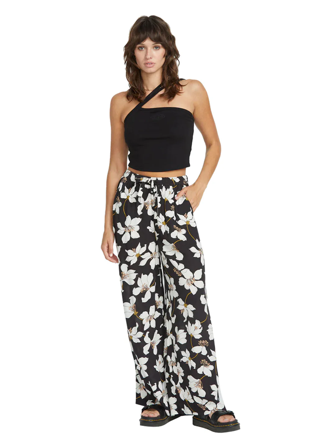 Volcom Women's Print Shore Shackin Wide Leg Pants - Image 5