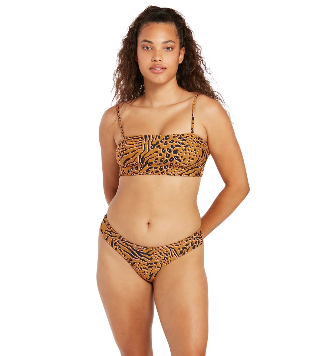Volcom Women's Running Wild Cheekini Bikini Bottom - Image 4