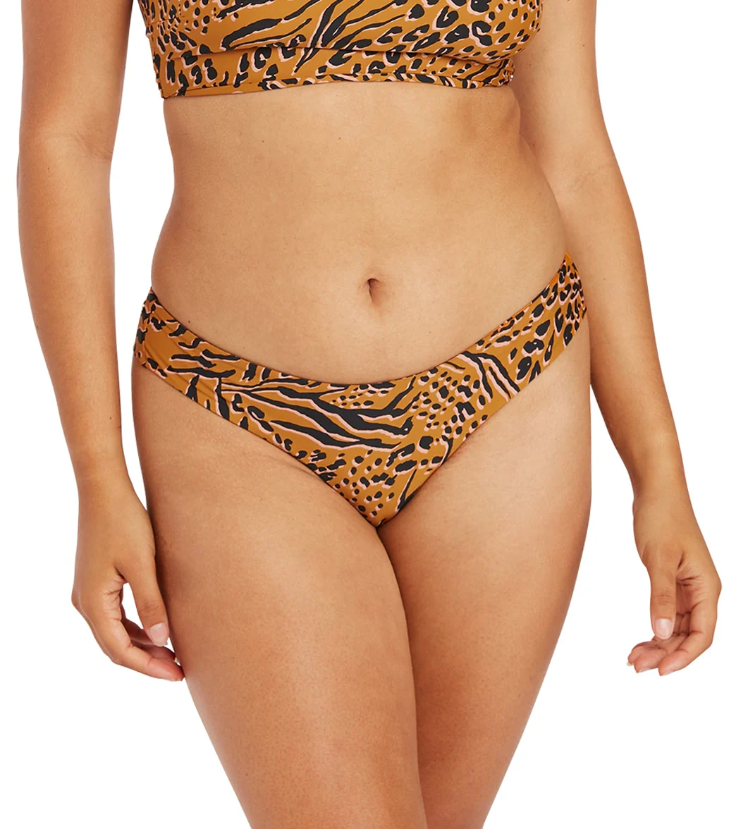 Volcom Women's Running Wild Cheekini Bikini Bottom - Image 7