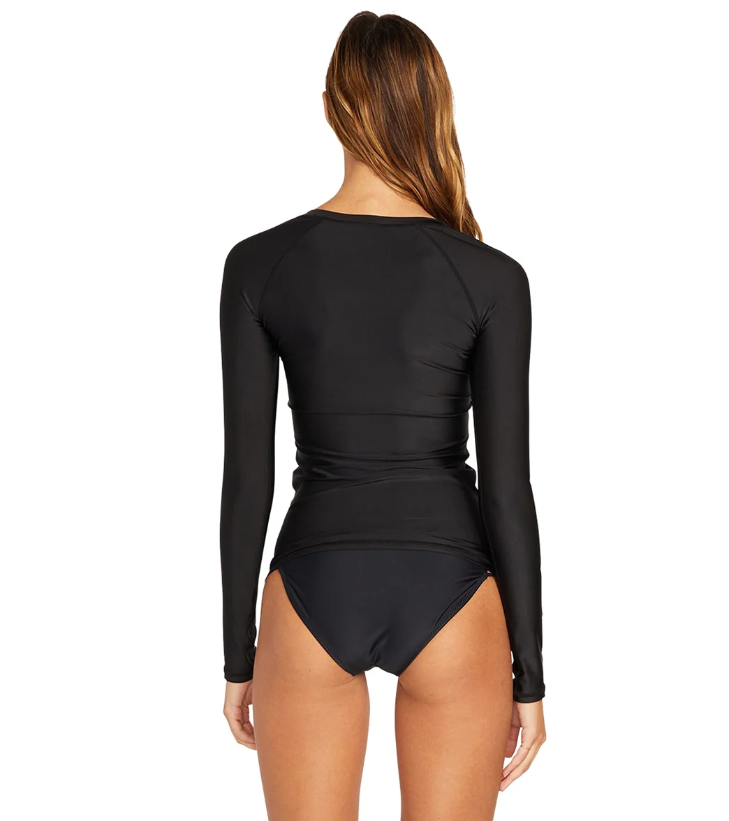 Volcom Women's Simply Core Long Sleeve UPF 50 Rash Guard - Image 10