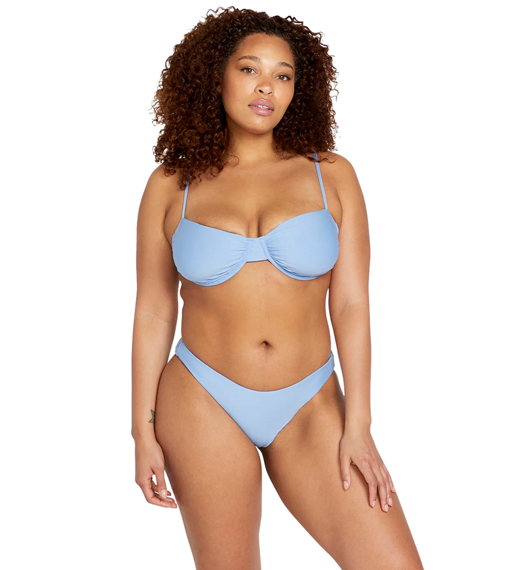 Volcom Women's Simply Seamless Full Bikini Bottom - Image 4
