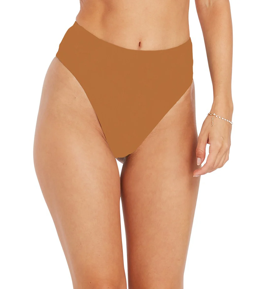 Volcom Women's Simply Seamless Retro Bikini Bottom - Image 18