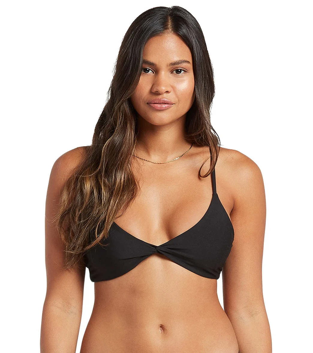 Volcom Women's Simply Seamless V Neck Bikini Top - Image 22