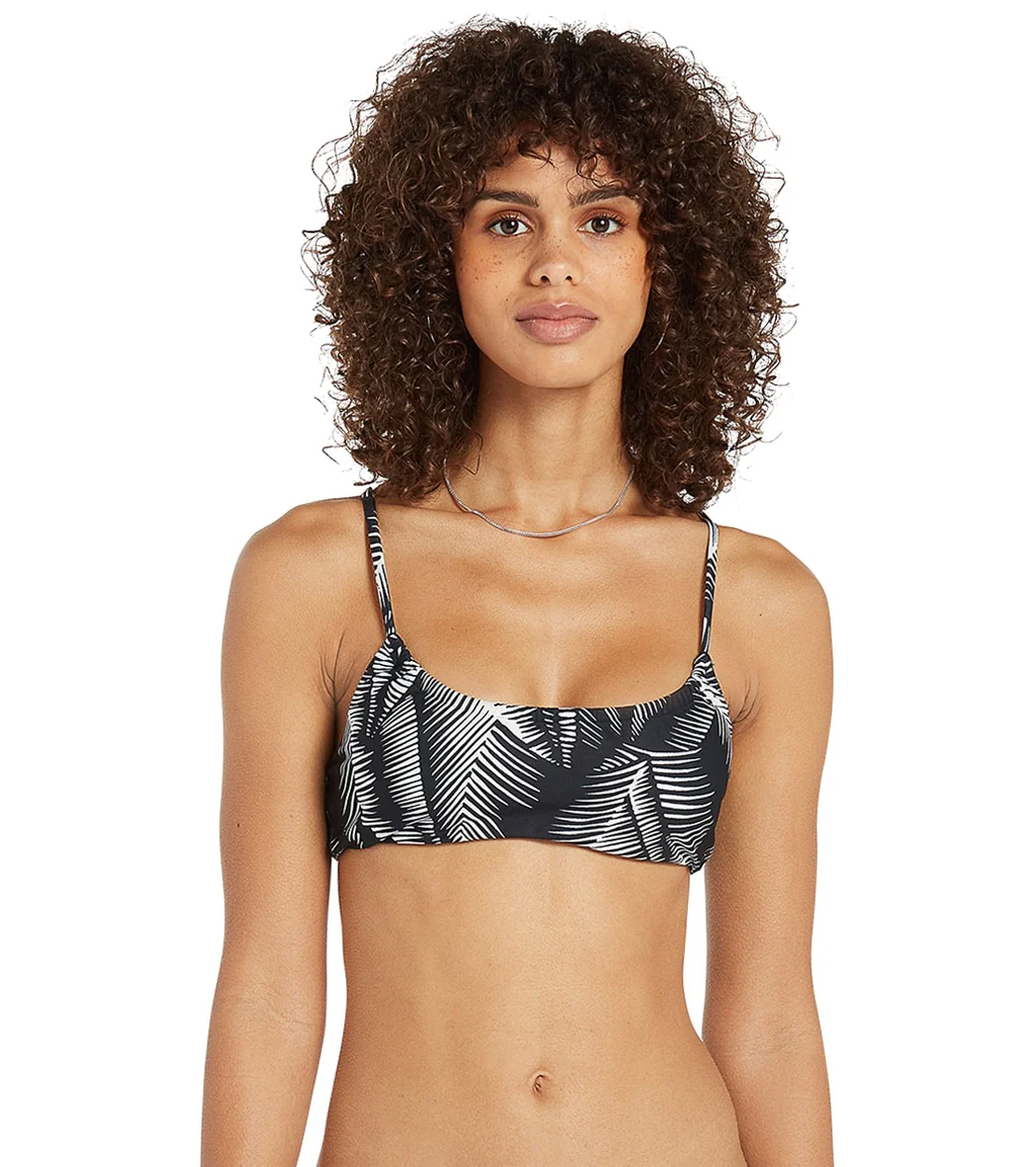 Volcom Women's Stay Or Leaf Scoop Bikini Top - Image 6