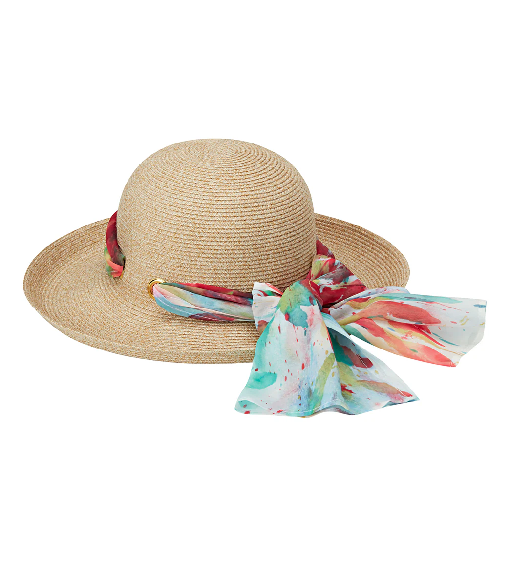 Wallaroo Women's Lady Jane Straw Hat with Ribbon - Image 5