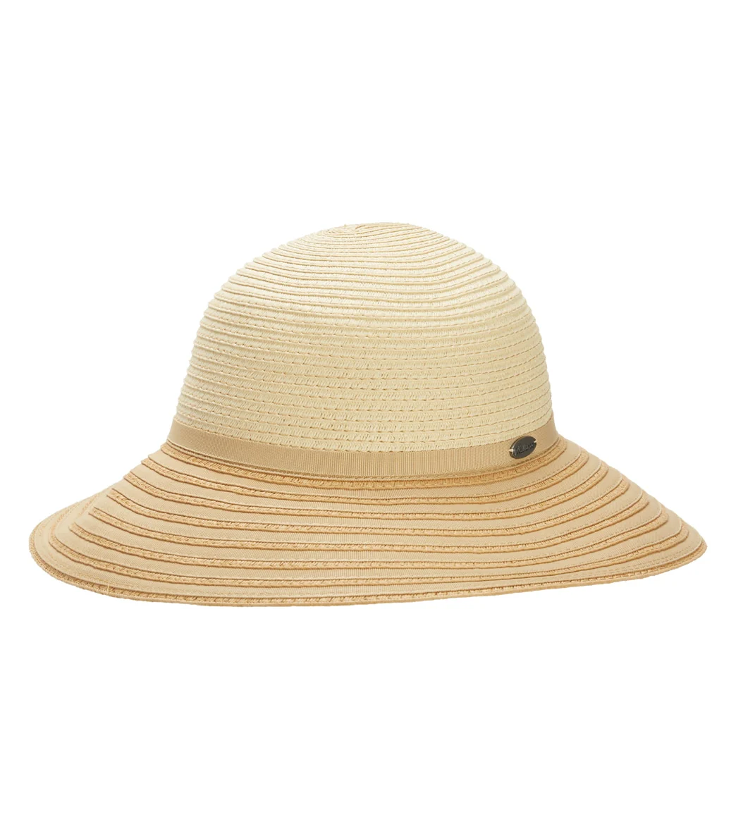 Wallaroo Women's Riviera Two Tone Paper Braid Hat - Image 11