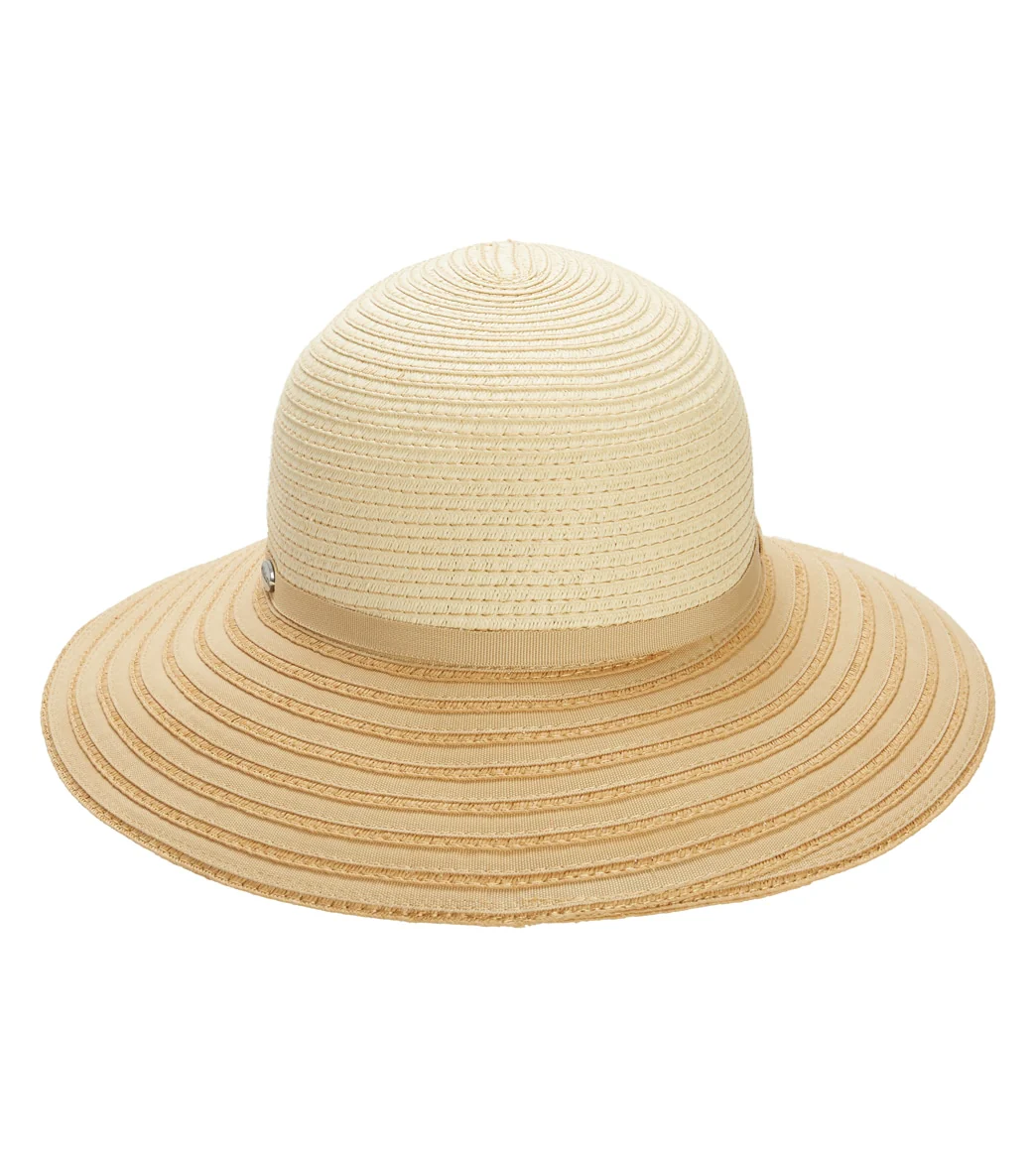 Wallaroo Women's Riviera Two Tone Paper Braid Hat - Image 9