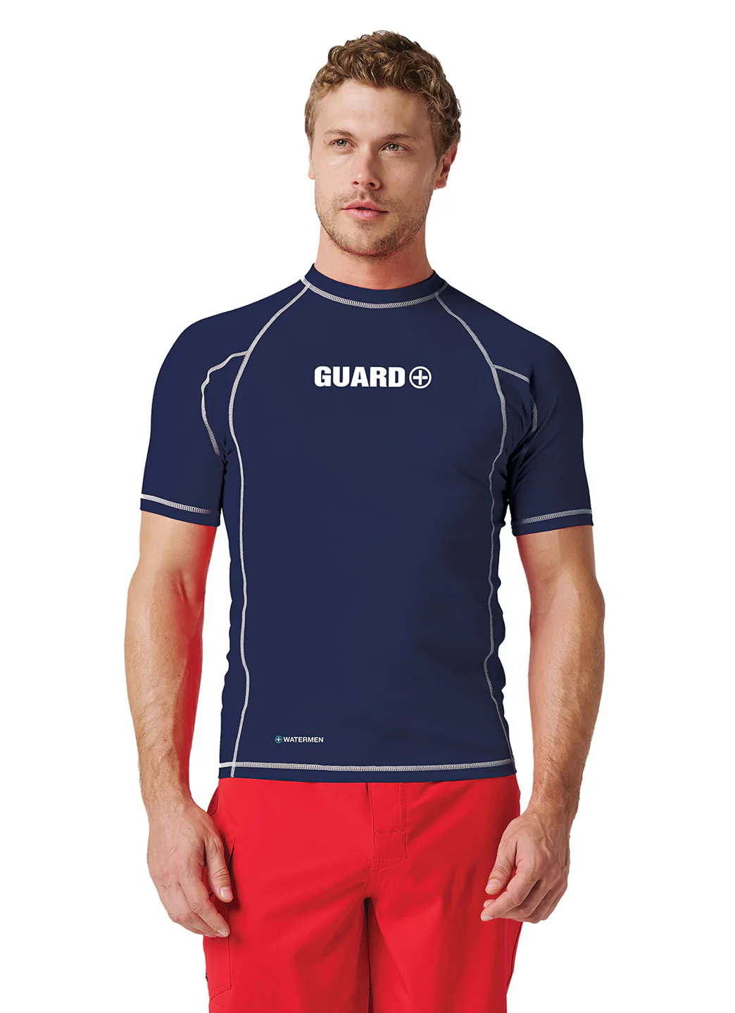 Watermen Unisex Classic Guard Short Sleeve Rash Guard - Image 14