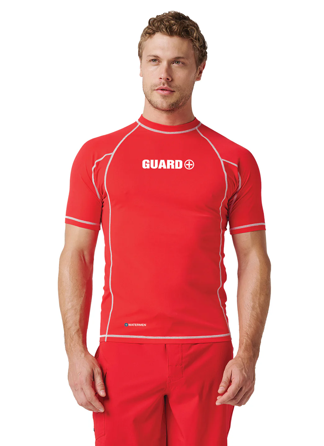 Watermen Unisex Classic Guard Short Sleeve Rash Guard - Image 3