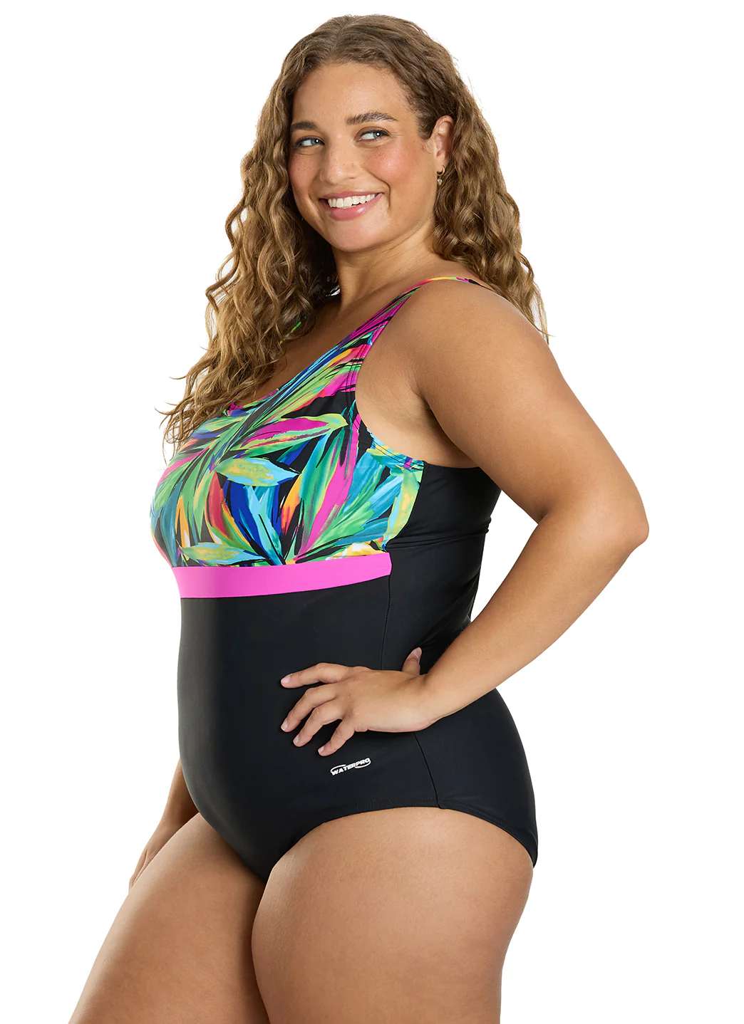 Waterpro Women's Radiant Splice U-Back One Piece Swimsuit - Image 5