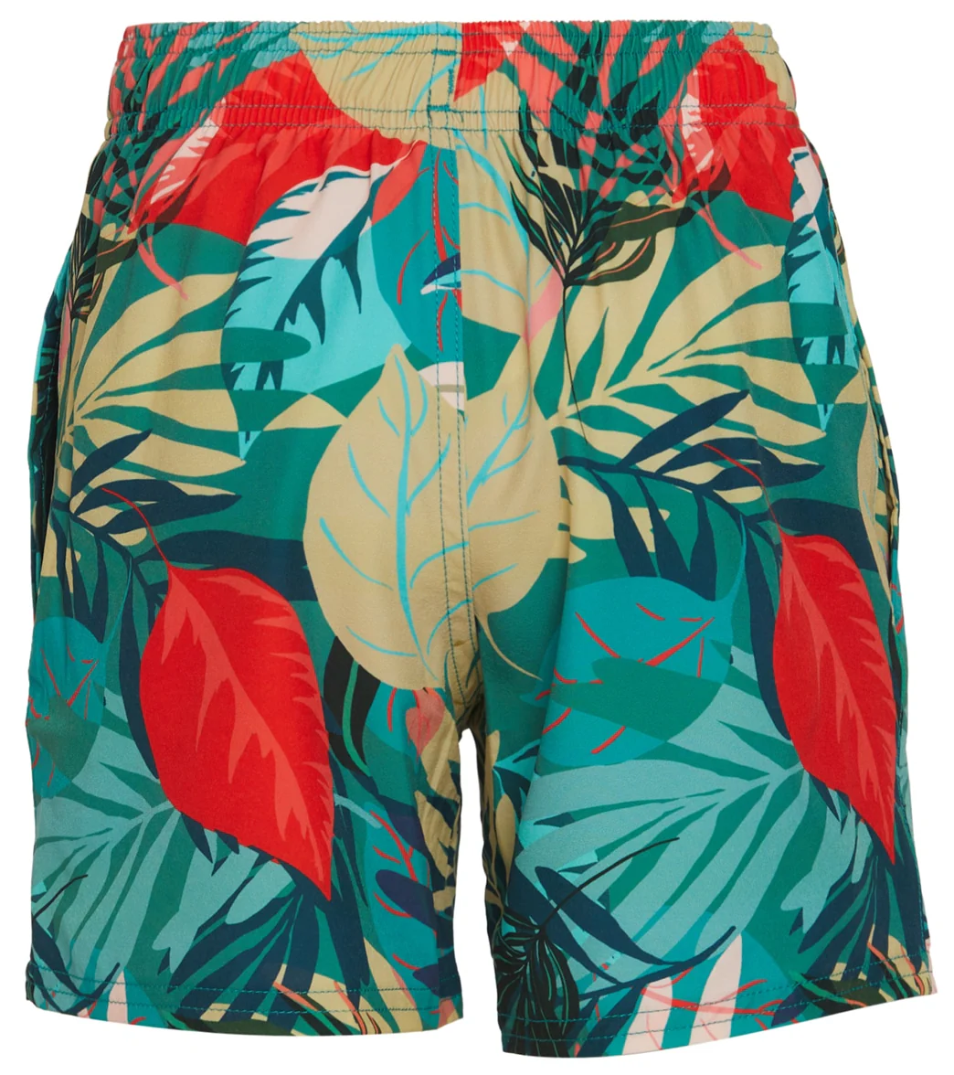 Wavebreaker Boys' Beach Print Swim Trunks (Little Kid, Big Kid) - Image 2