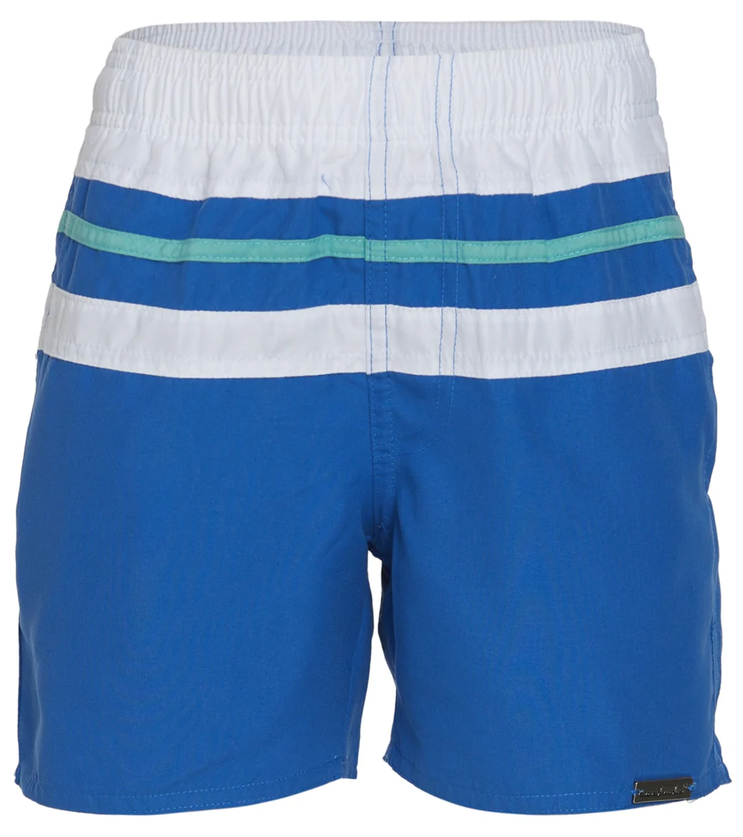 Wavebreaker Boys' Striped Swim Trunks (Little Kid, Big Kid) - Image 9