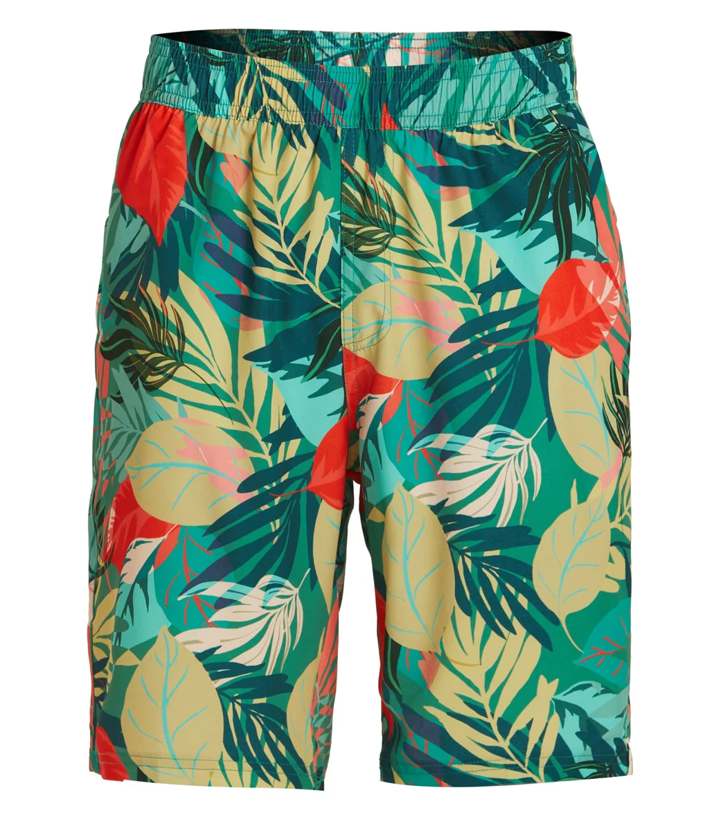 Wavebreaker Men's Beach Print Swim Trunks