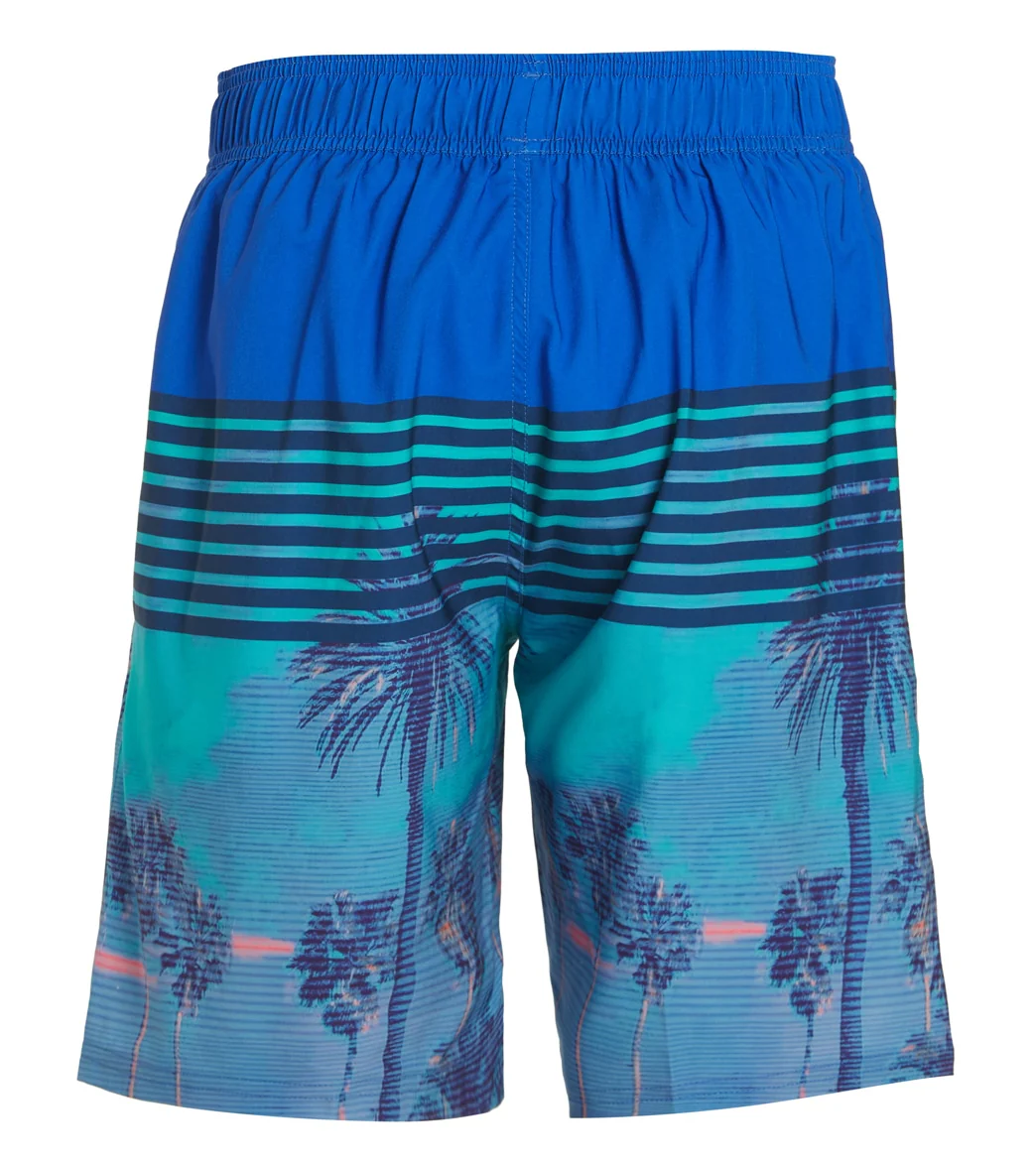 Wavebreaker Men's Palm Tree Swim Trunks - Image 2