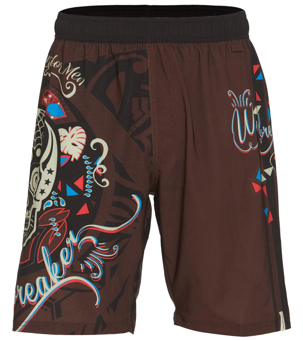 Wavebreaker Men's Skull Swim Trunks - Image 6