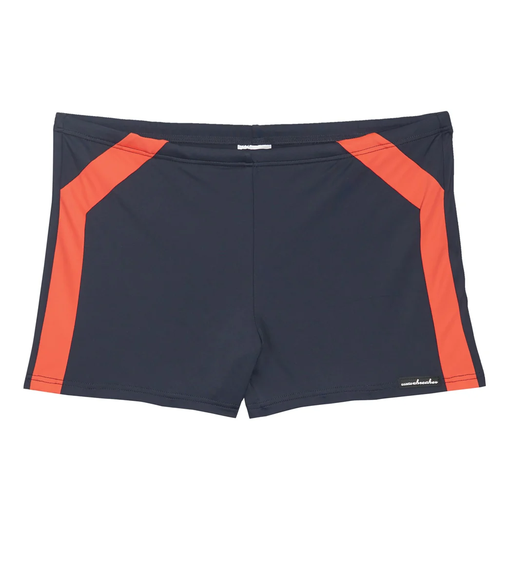 Wavebreaker Men's Splice Euro Leg Swim Trunks