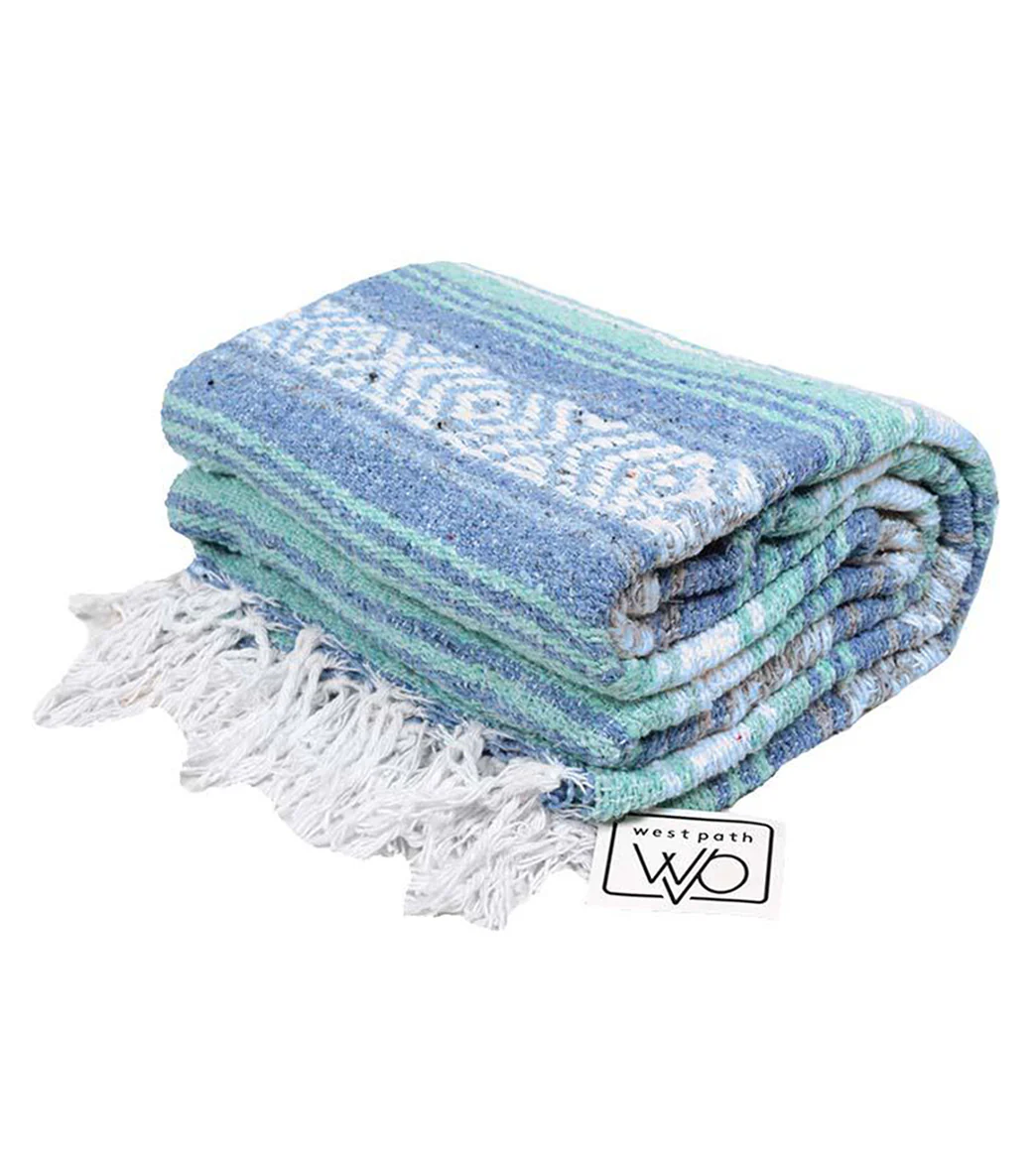 West Path Economy Falsa Mexican Yoga Blanket - Image 12