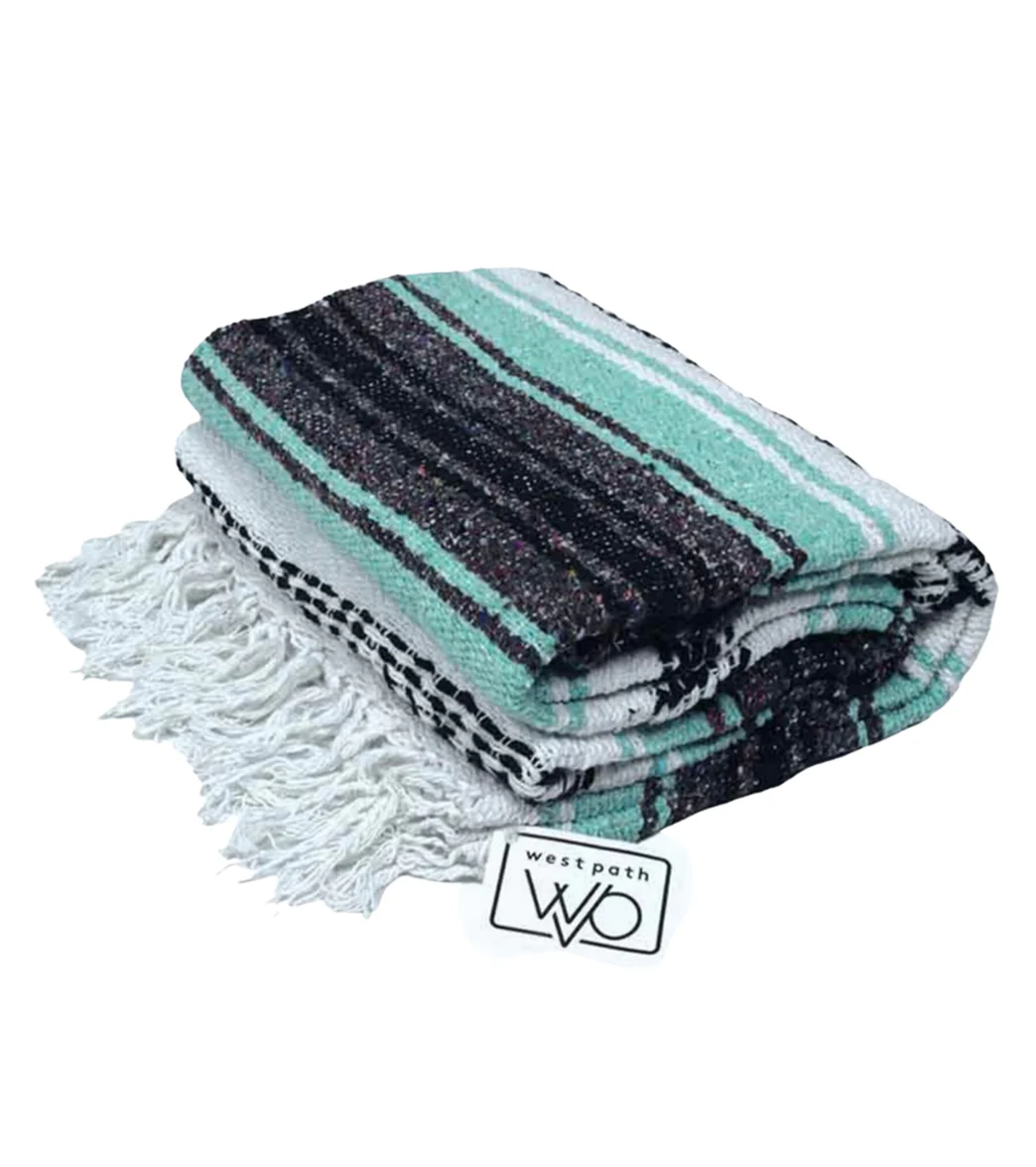 West Path Economy Falsa Mexican Yoga Blanket - Image 18