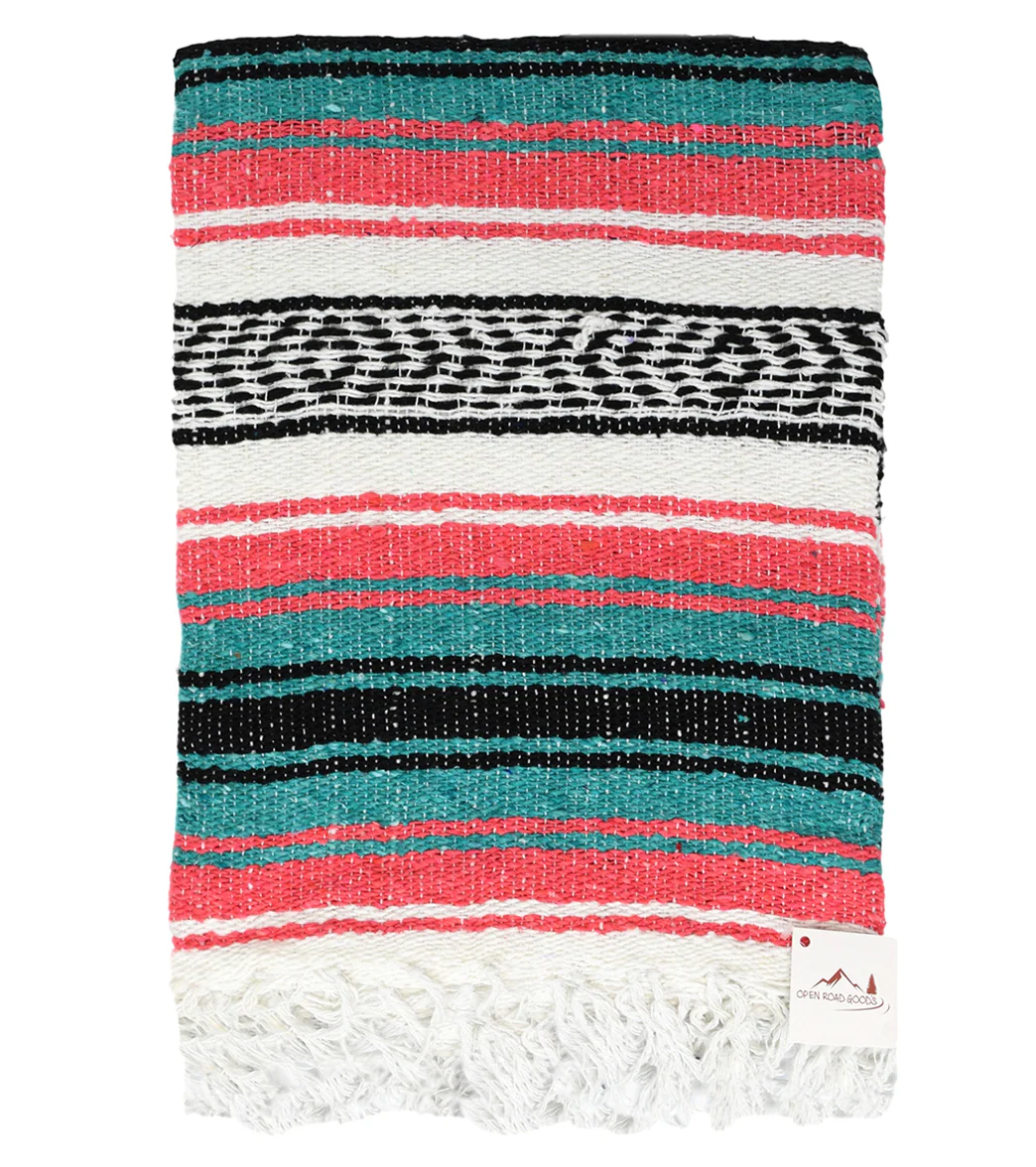 West Path Economy Falsa Mexican Yoga Blanket - Image 19