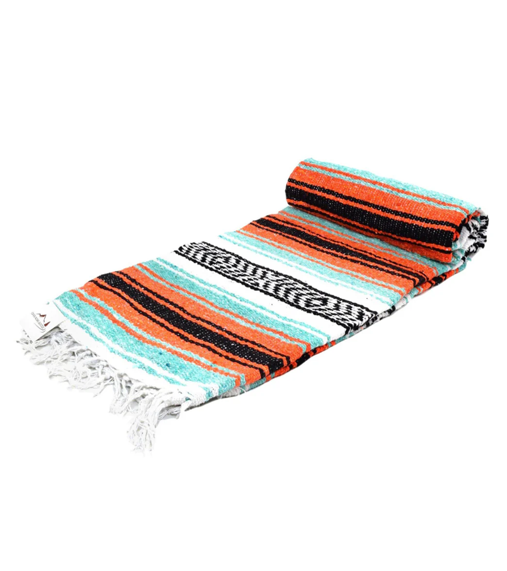 West Path Economy Falsa Mexican Yoga Blanket - Image 27