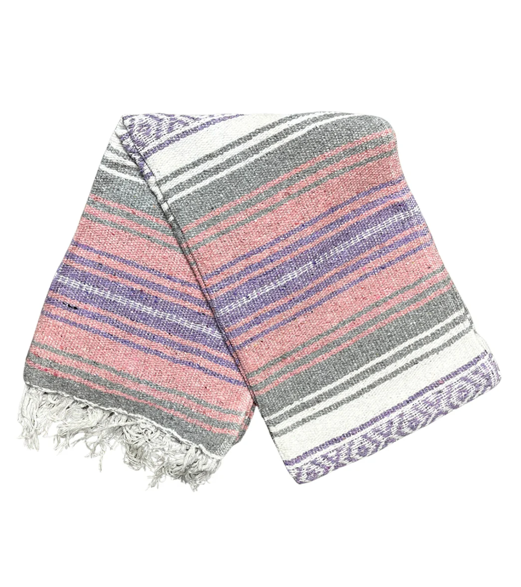 West Path Economy Falsa Mexican Yoga Blanket - Image 45