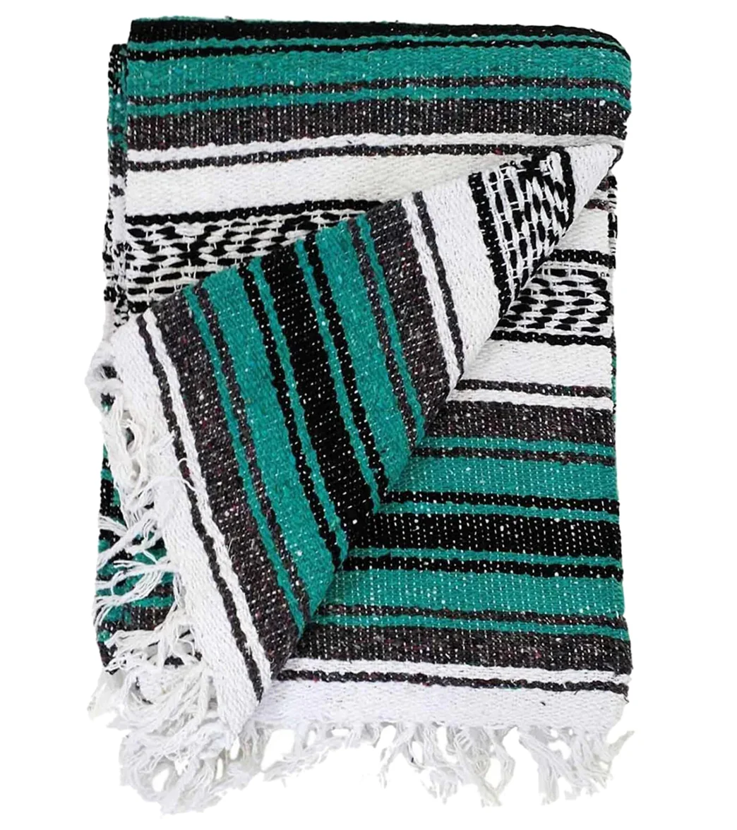 West Path Economy Falsa Mexican Yoga Blanket - Image 55