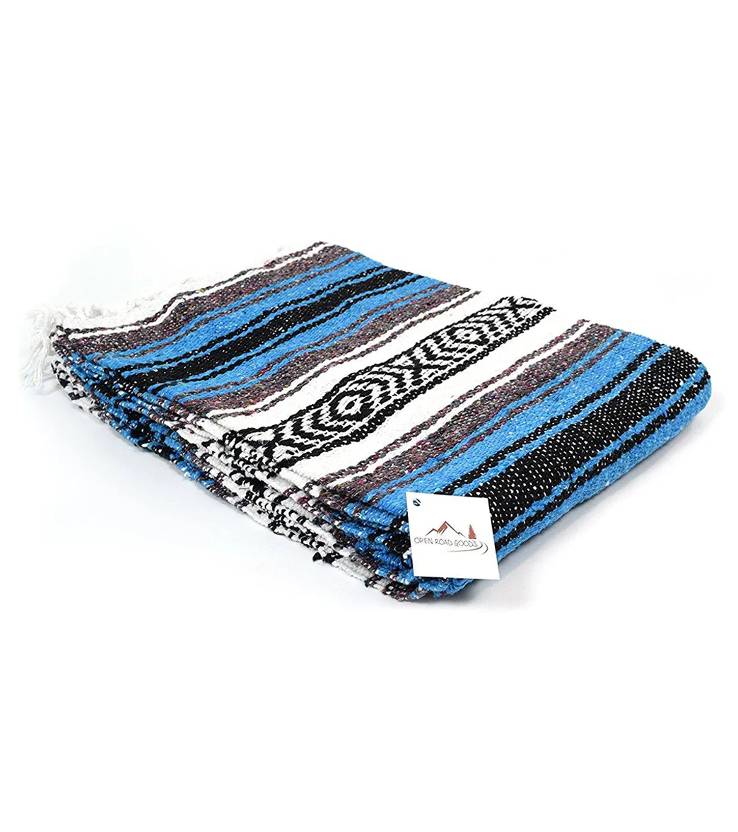 West Path Economy Falsa Mexican Yoga Blanket - Image 67