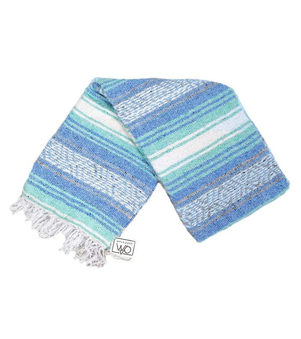 West Path Economy Falsa Mexican Yoga Blanket - Image 9