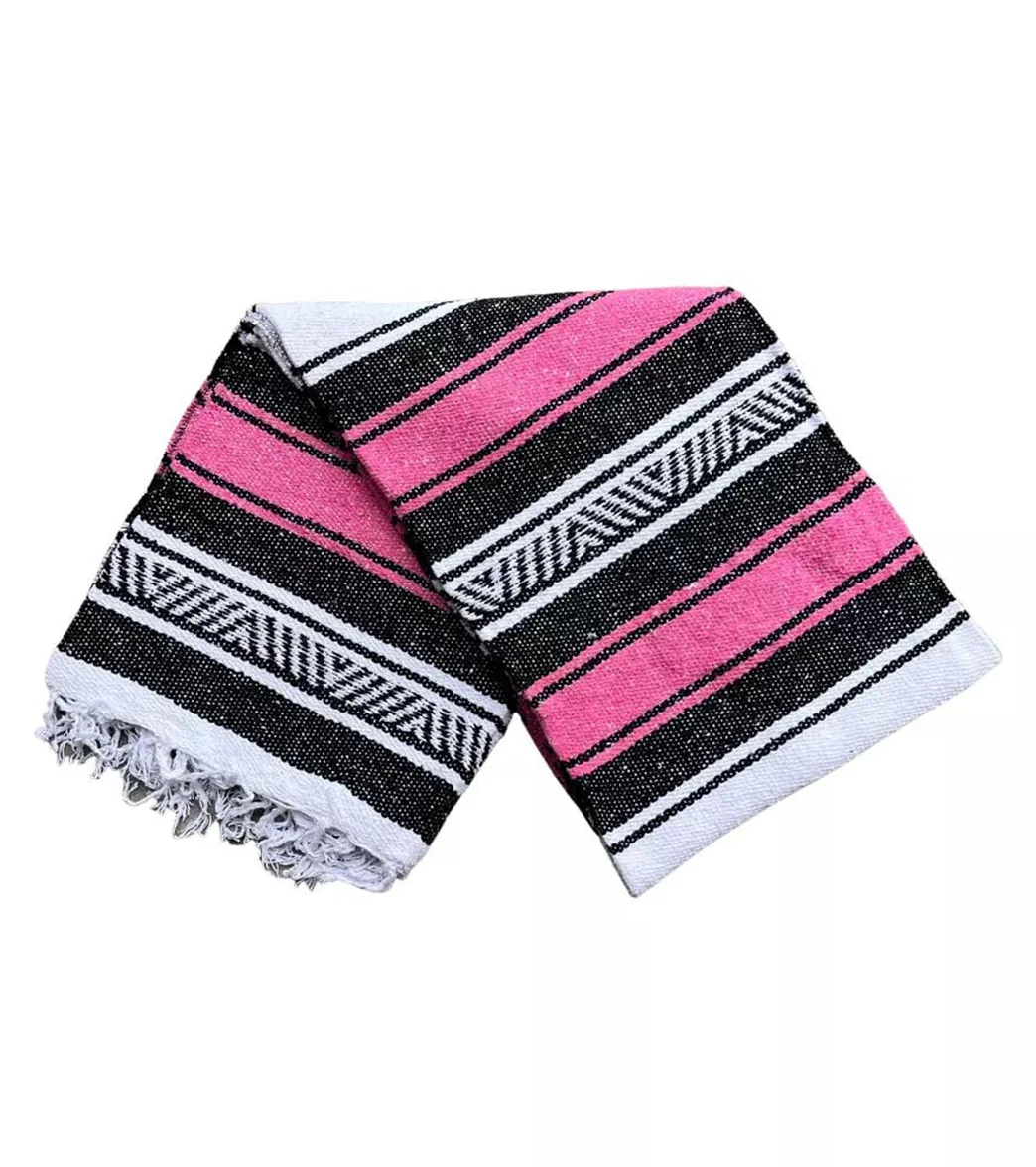 West Path Recycled Falsa Mexican Yoga Blanket - Image 11