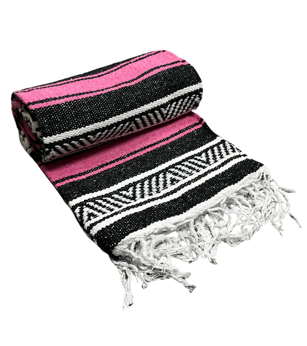 West Path Recycled Falsa Mexican Yoga Blanket - Image 13