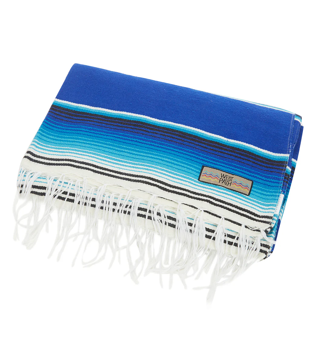 West Path Serape Mexican Yoga Blanket - Image 10