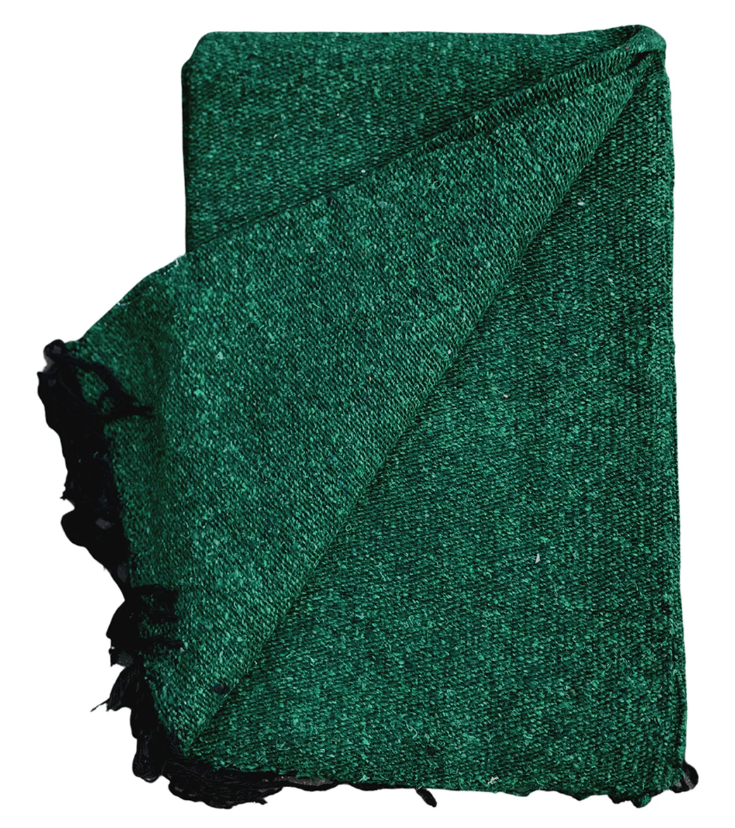 West Path Solid Color Mexican Yoga Blanket - Image 37