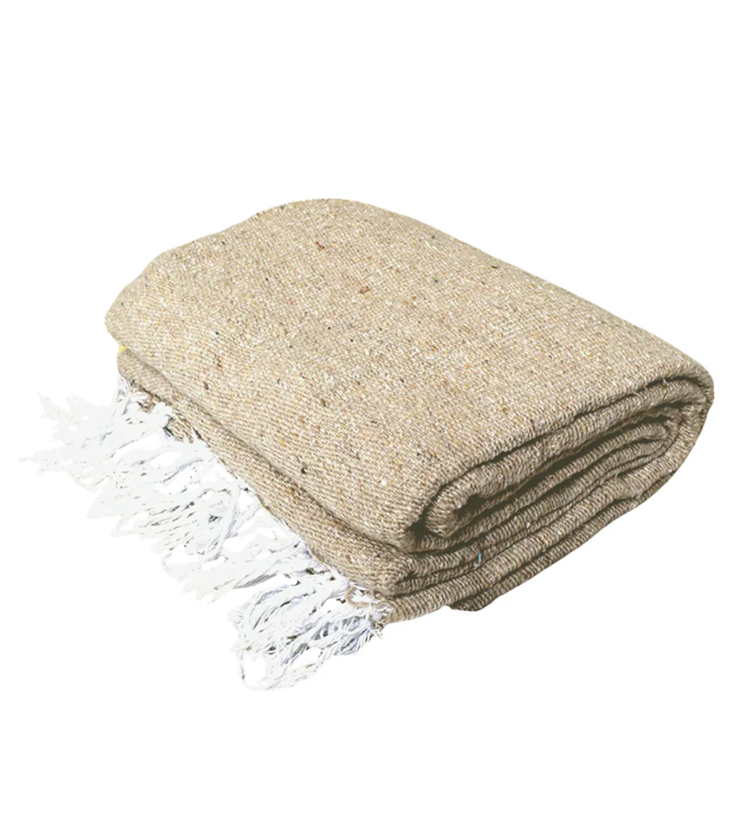 West Path Solid Color Mexican Yoga Blanket - Image 41