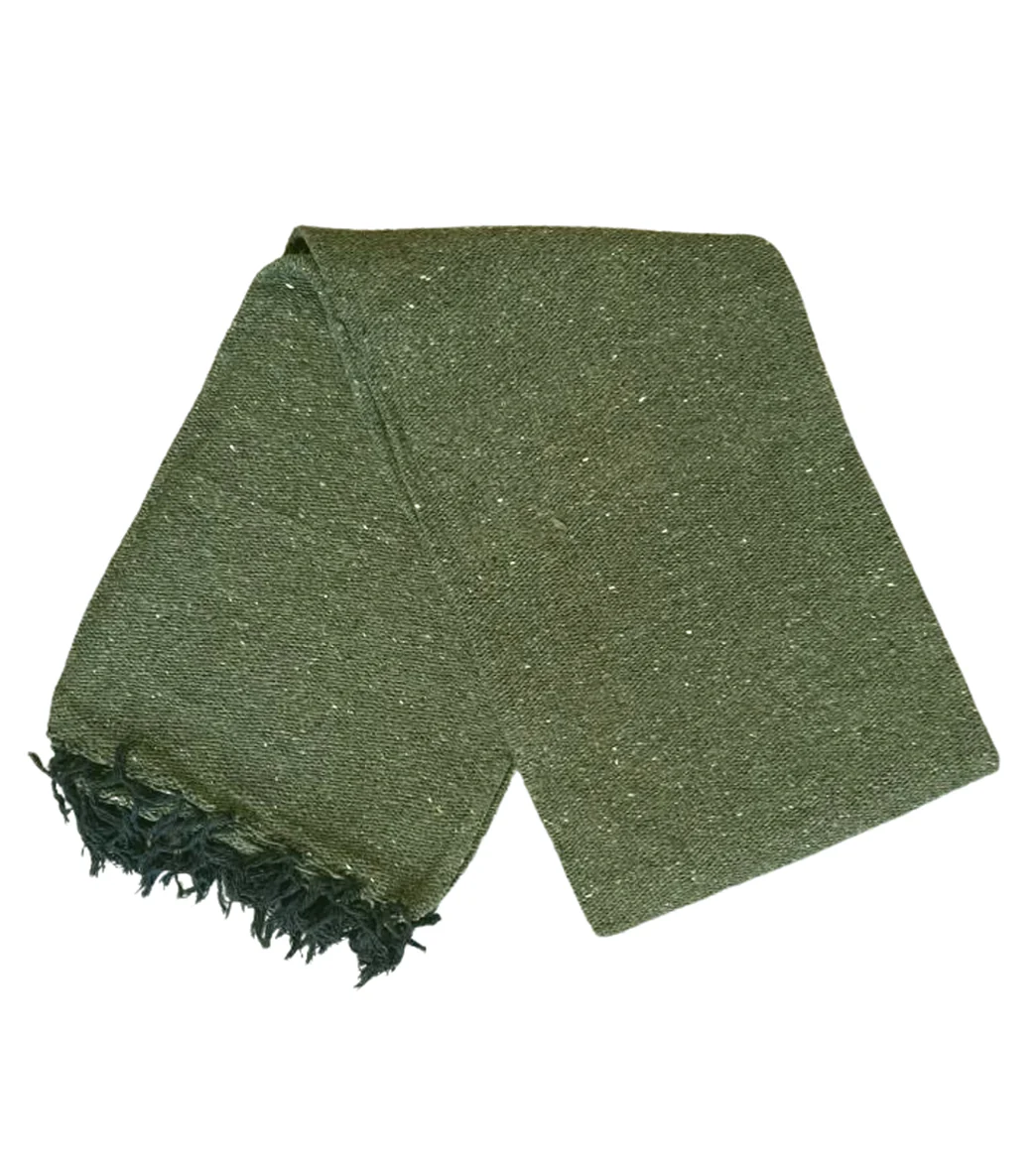 West Path Solid Color Mexican Yoga Blanket - Image 45