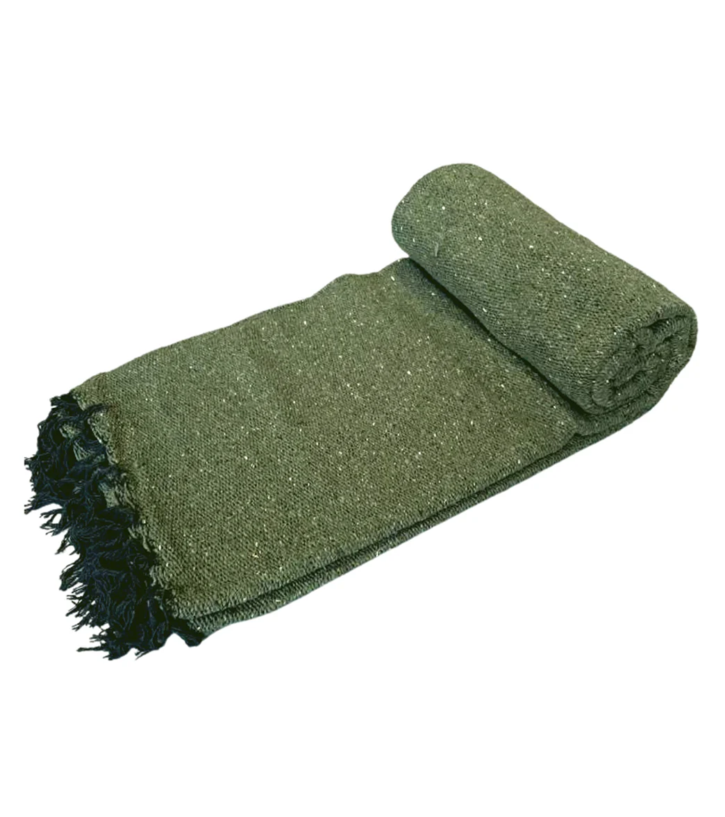 West Path Solid Color Mexican Yoga Blanket - Image 46