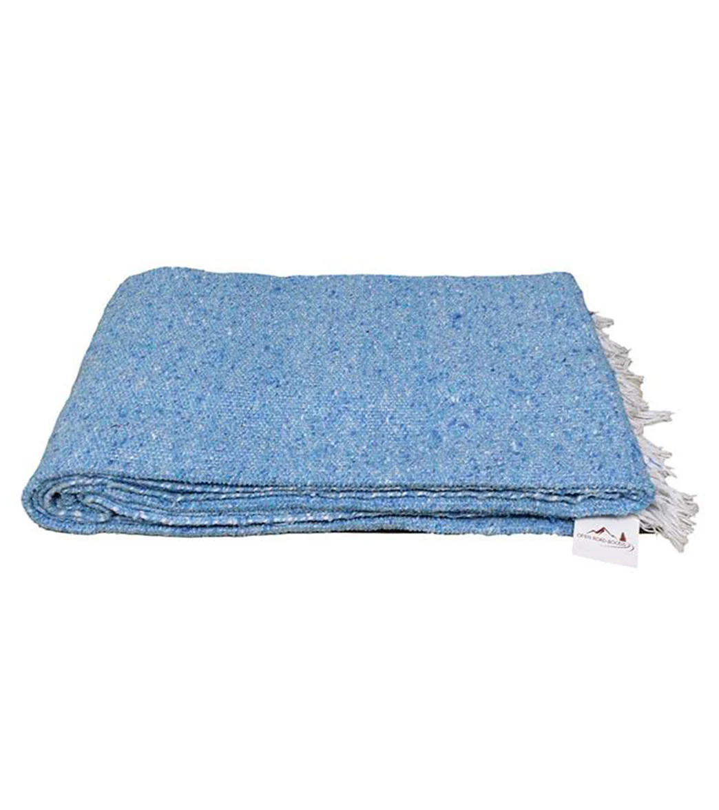 West Path Solid Color Mexican Yoga Blanket - Image 61